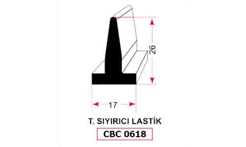 T. SIYIRICI LASTİK CBC 0618